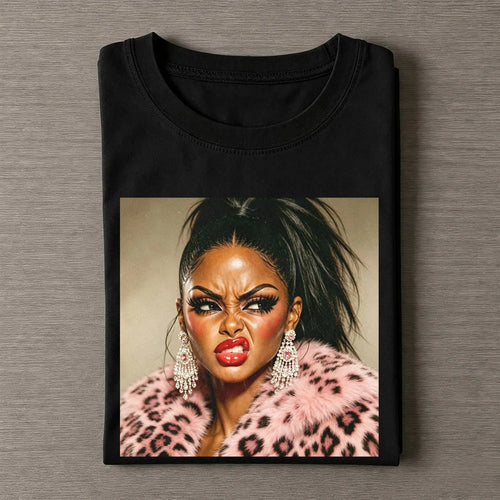 Disgusted Girl Face Funny Meme Tee