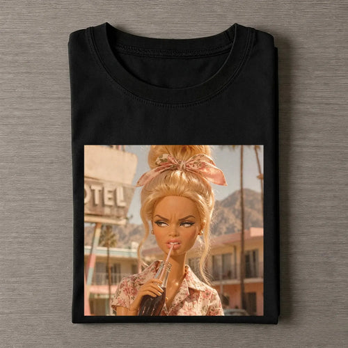Unhinged Girl Funny Meme Tee
