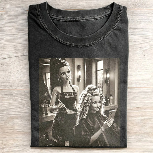 Hairdresser Funny Salon Meme Gift T-Shirt