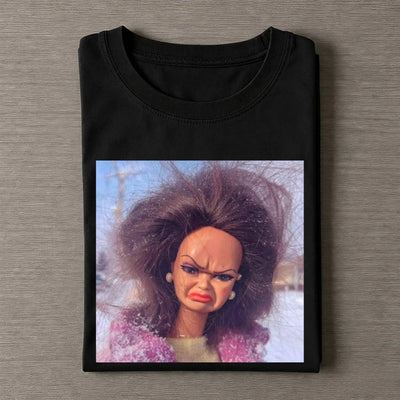 Disgusted Girl Face Funny Meme Tee
