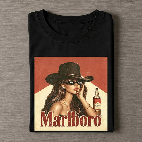 Unhinged Cowgirl Western Funny Tee