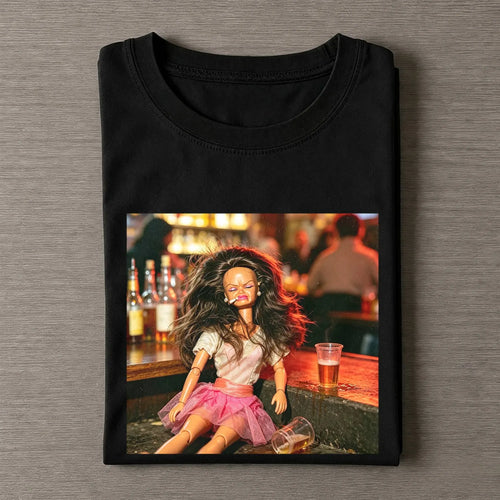 Party Nightlife Feral Girl Funny Meme T-Shirt