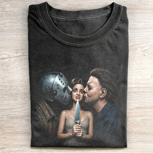 Halloween Wacky Girls Funny Meme Tee