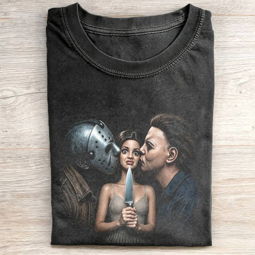Halloween Wacky Girls Funny Meme Tee