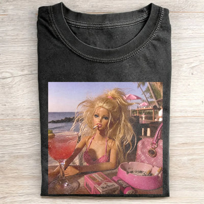 Unhinged Girl Funny Meme Tee