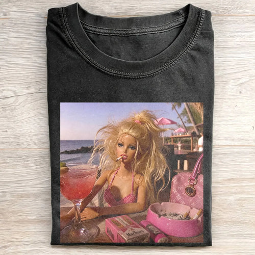Unhinged Girl Funny Meme Tee