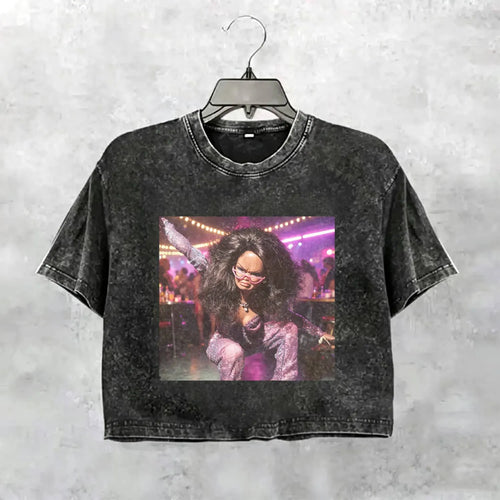 Party Nightlife Feral Girl Funny Meme T-Shirt