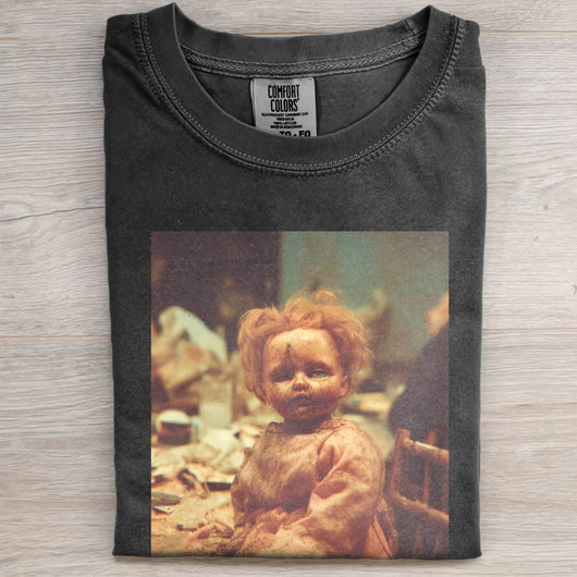 TIME OUT DOLL BLOODY TEE