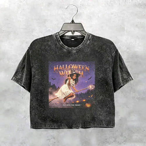 Halloween Wacky Girls Funny Meme Tee