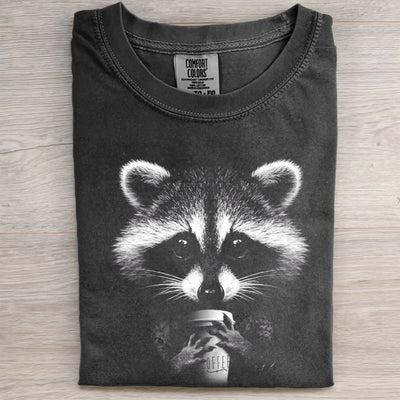 RACCOON DOG RETRO-STYLE STATEMENT TEE