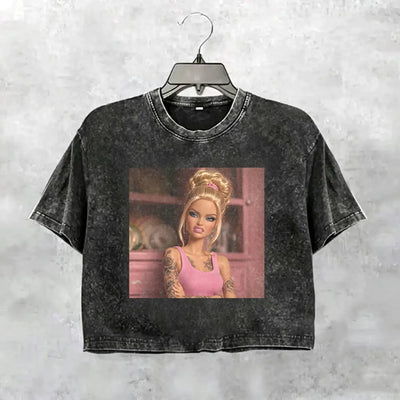 Unhinged Girl Funny Meme Tee