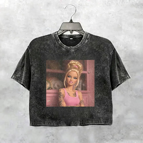 Unhinged Girl Funny Meme Tee