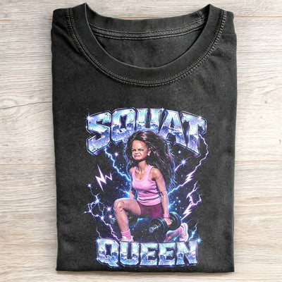 Unhinged Gym Girl Face Funny Meme Tee