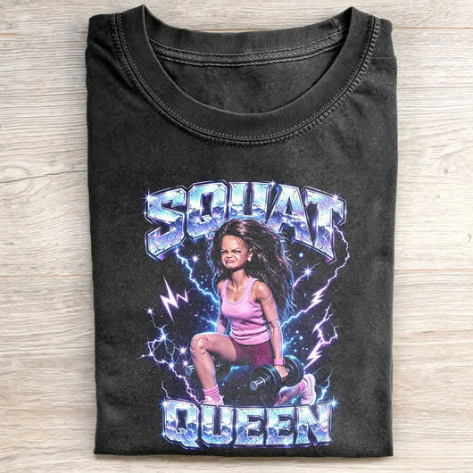 Unhinged Gym Girl Face Funny Meme Tee