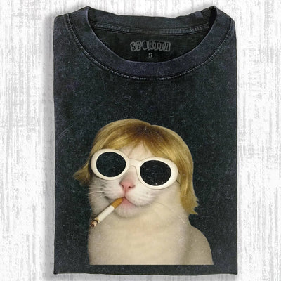 CAT MEME ICON TEE