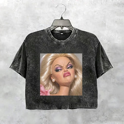 Disgusted Face Girls Funny Meme Tee