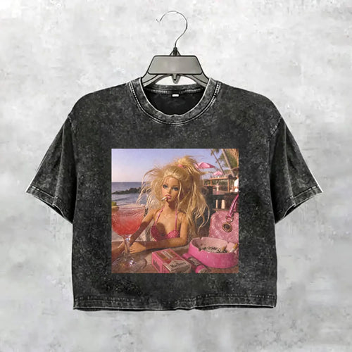 Unhinged Girl Funny Meme Tee