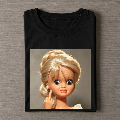 Unhinged Girl Funny Meme Tee