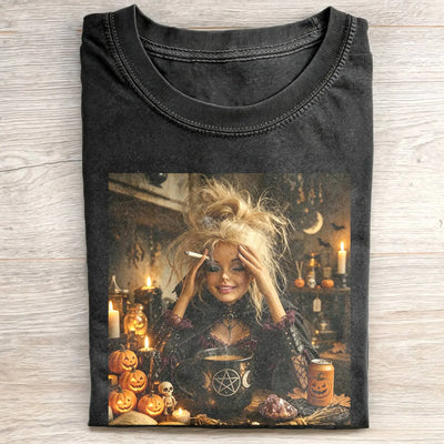 Halloween Wacky Girls Funny Meme Tee