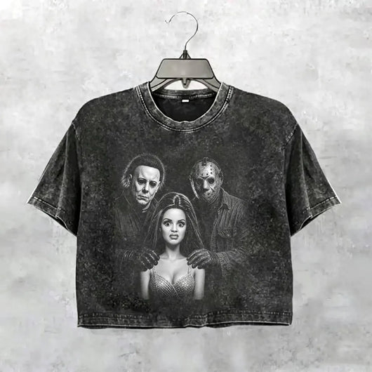 Halloween Wacky Girls Funny Meme Tee