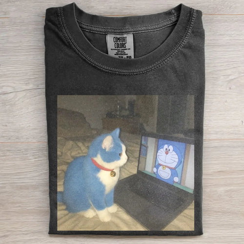 FUNNY CAT MEME TEE