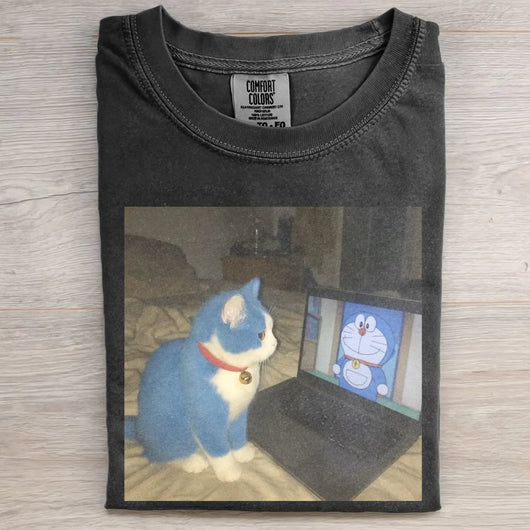 FUNNY CAT MEME TEE