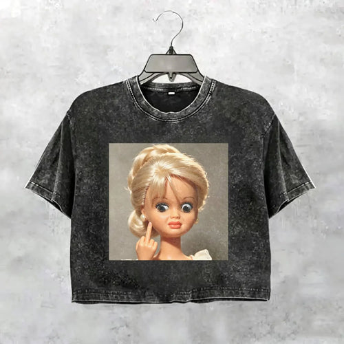 Unhinged Girl Funny Meme Tee