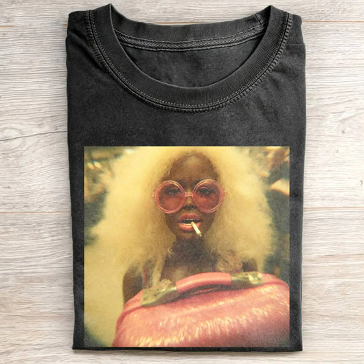 Disgusted Face Black Skin Girl Funny Meme Tee