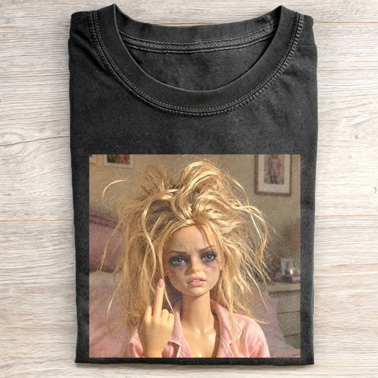 Unhinged Girl Funny Meme Tee
