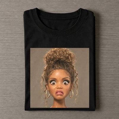 Disgusted Face Girls Funny Meme Tee