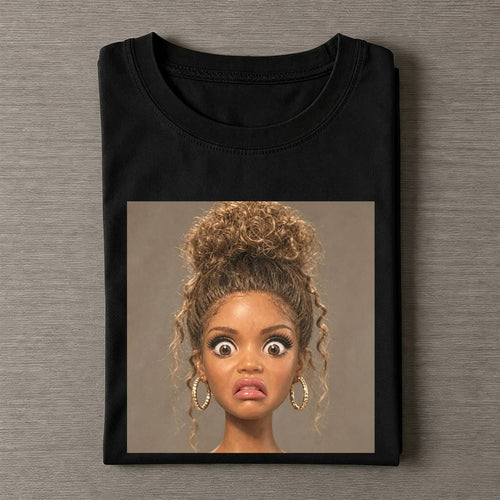 Disgusted Face Girls Funny Meme Tee