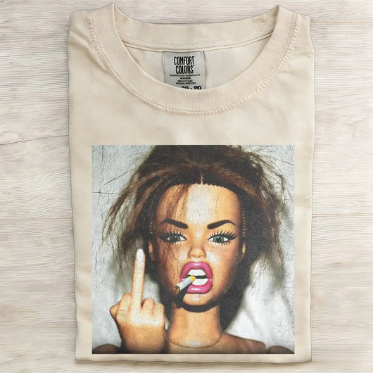 Angry Girl Vibe Funny Meme Graphic Tee