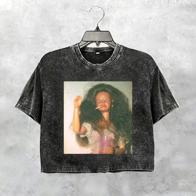 Party Nightlife Feral Girl Funny Meme T-Shirt