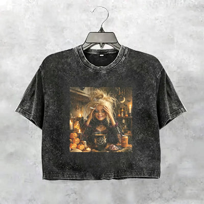 Halloween Wacky Girls Funny Meme Tee