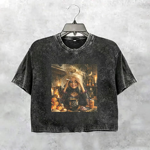 Halloween Wacky Girls Funny Meme Tee