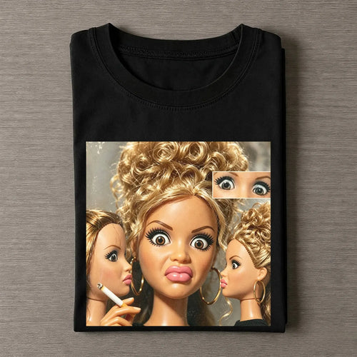 Disgusted Girl Face Funny Meme Tee