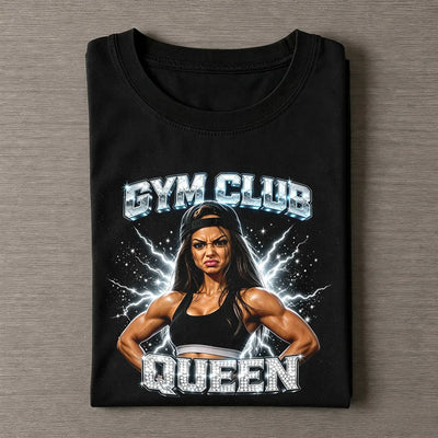 Unhinged Gym Girl Face Funny Meme Tee