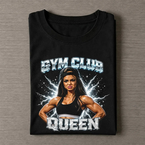 Unhinged Gym Girl Face Funny Meme Tee