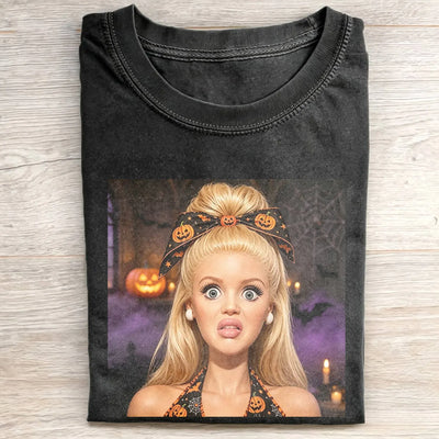 Halloween Wacky Girls Funny Meme Tee