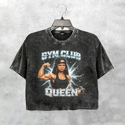 Unhinged Gym Girl Face Funny Meme Tee