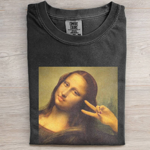 MONA LISA WHIMSICAL TEE