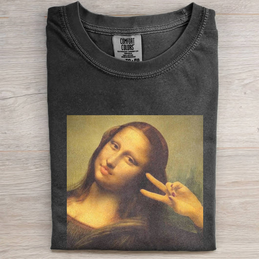 MONA LISA WHIMSICAL TEE