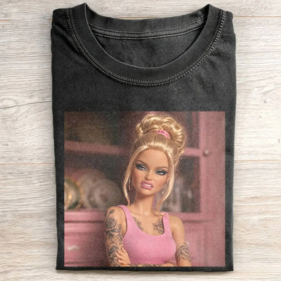 Unhinged Girl Funny Meme Tee