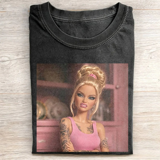 Unhinged Girl Funny Meme Tee