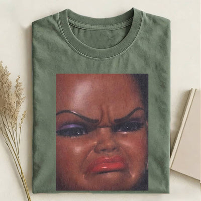 220 VINTAGE OLIVE GREEN TEE