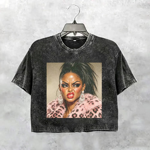 Disgusted Girl Face Funny Meme Tee