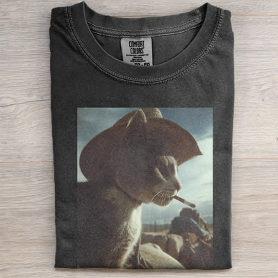 COWBOY CAT TEE