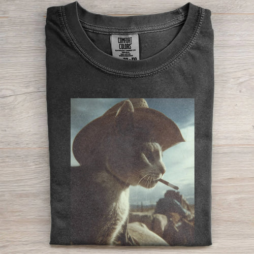 COWBOY CAT TEE