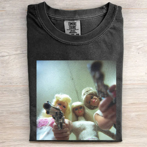 Battle Girl Funny Meme Retro Graphic Tee