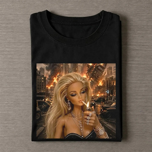 Disgusted Face Girl Funny Meme Tee